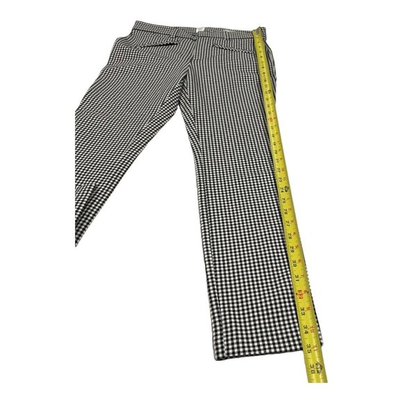 GAP Mid Rise gingham skinny ankle‎ pants size 04 NWT Retail $59.95 - Picture 6 of 15